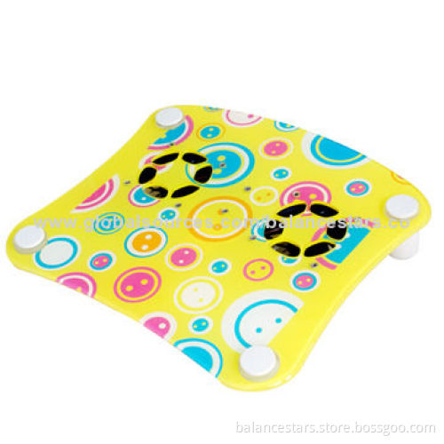 Colored Series Fashionable Laptop Cooling Pad, Cooler Pads, Smile FaceNew